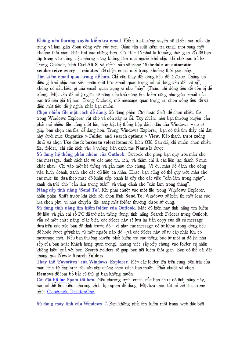 image for page Cách làm việc hiệu quả hơn trong Windows