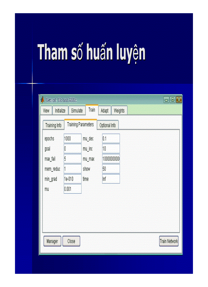 image for page Sử dụng matlab neural toolbox