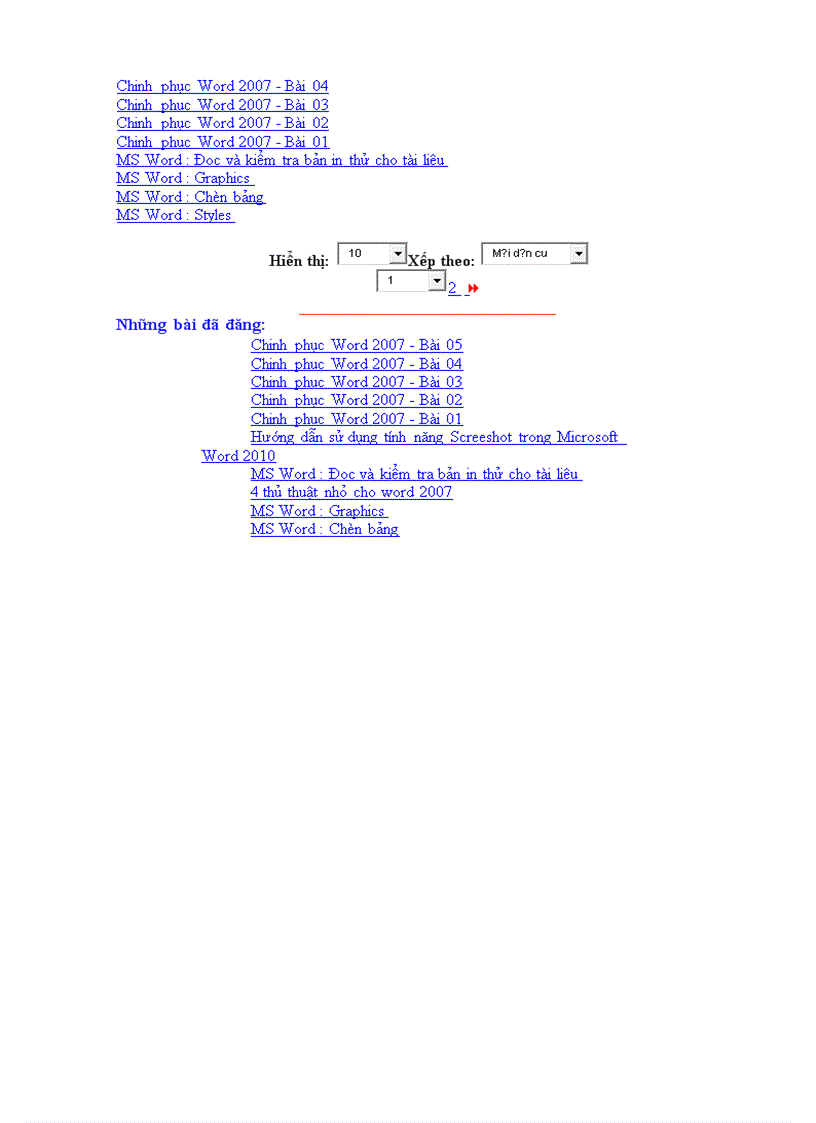 image for page Chinh phục Word 2007 1