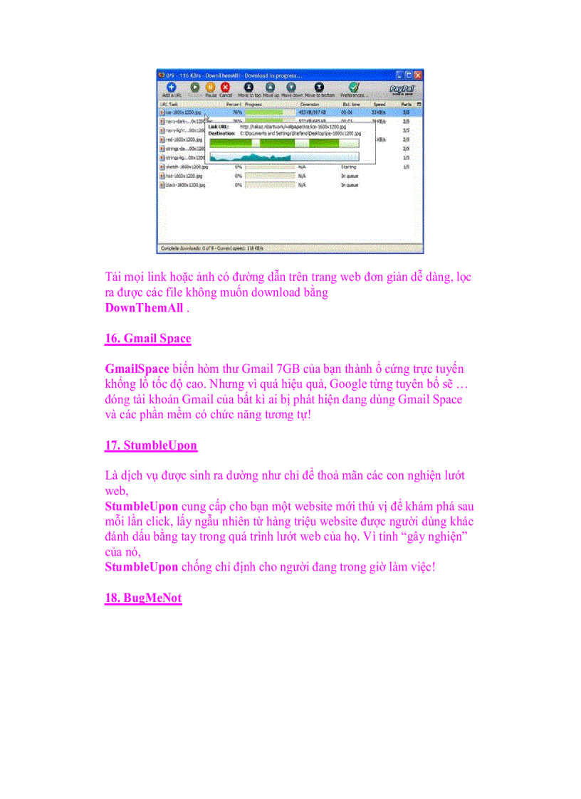 image for page Giáo trình tin học 20 Add On cần thiết cho Firefox của bạn