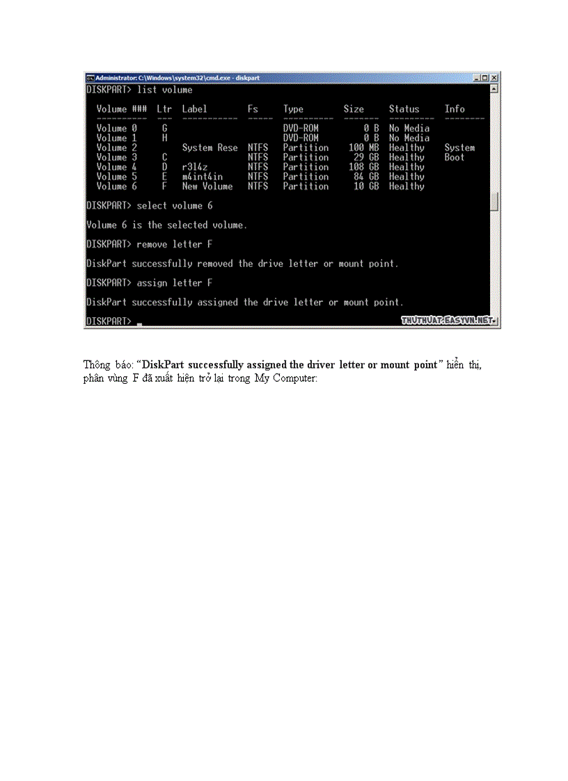 image for page Dấu các phân vùng ổ đĩa trong Windows không cần dùng phần mềm