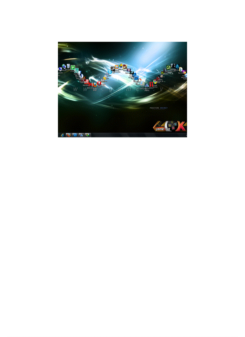 image for page My Cool Desktop Sắp xếp icon nghệ thuật