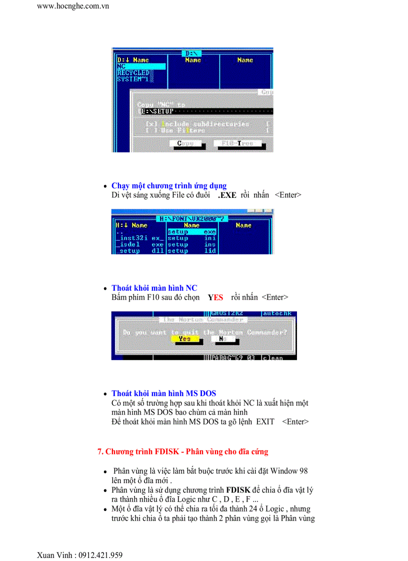 image for page Cài đặt hệ điều hành Win98