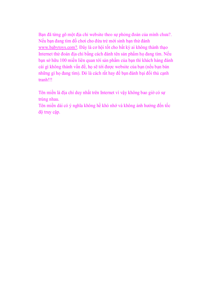 image for page Giáo trình tin học Cơ bản về Domain và Hosting