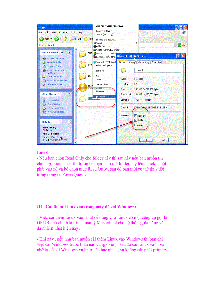 image for page Giáo trình tin học Hướng dẫn cài đặt hệ diều hành trên máy tính