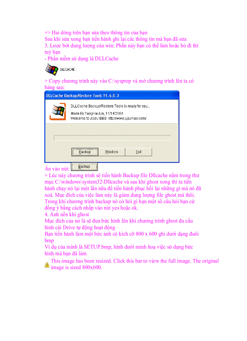 image for page Giáo trình tin học Hướng dẫn làm Ghost đa cấu hình tự nhận Driver