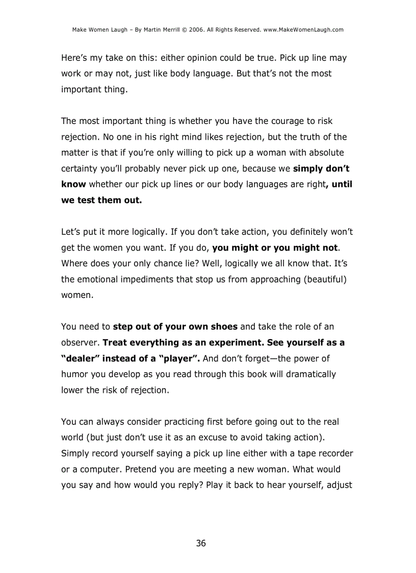 image for page Make Women Laugh Nghệ thuật khiến phụ nữ cười