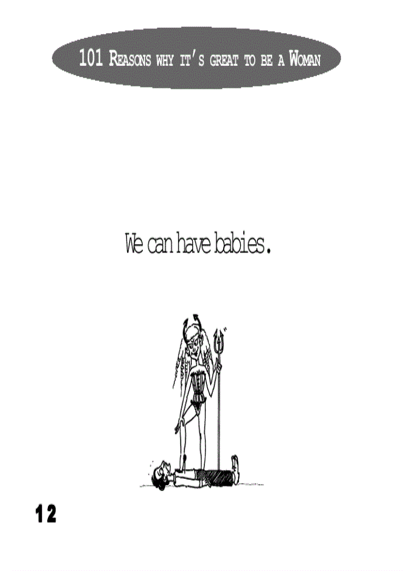 image for page 101 reasons why it s great to be a woman