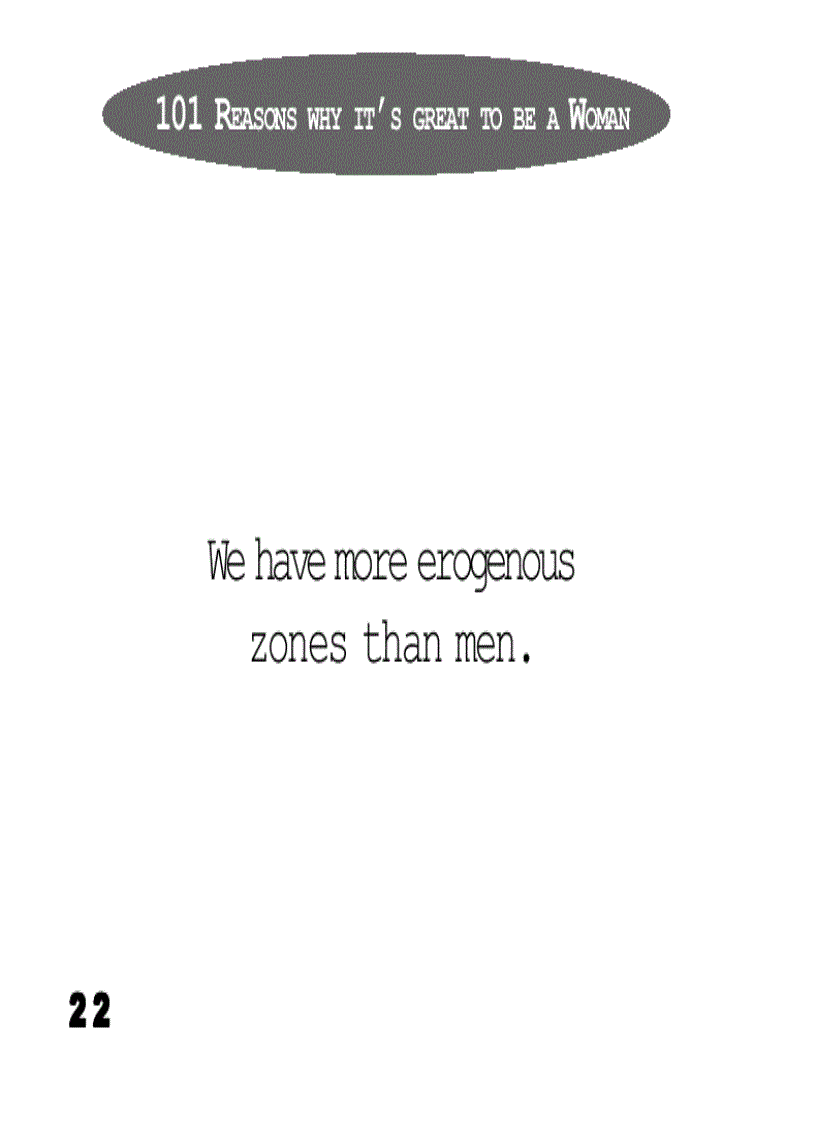 image for page 101 reasons why it s great to be a woman