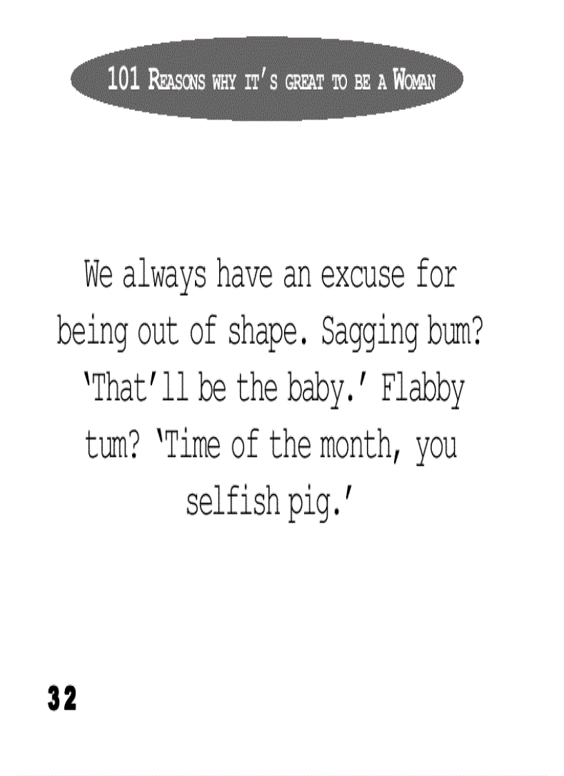 image for page 101 reasons why it s great to be a woman