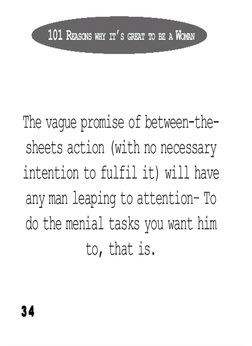 image for page 101 reasons why it s great to be a woman