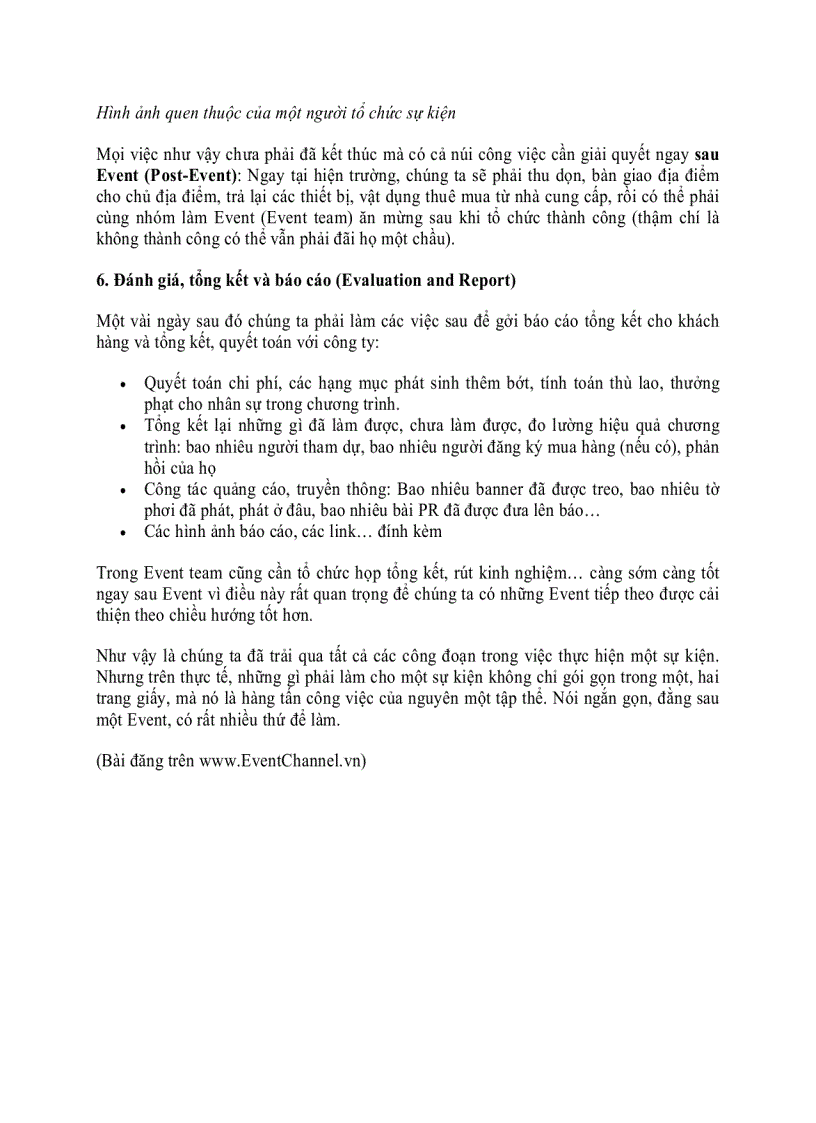 image for page Quy trình thực hiện 1 event