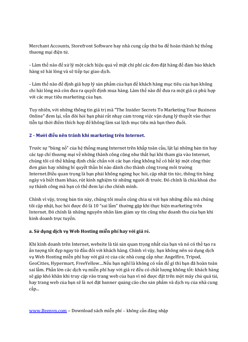 image for page Bí quyết thành công trong kinh doanh trực tuyến