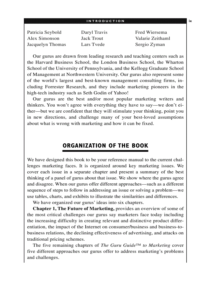 image for page The guru guide to markting