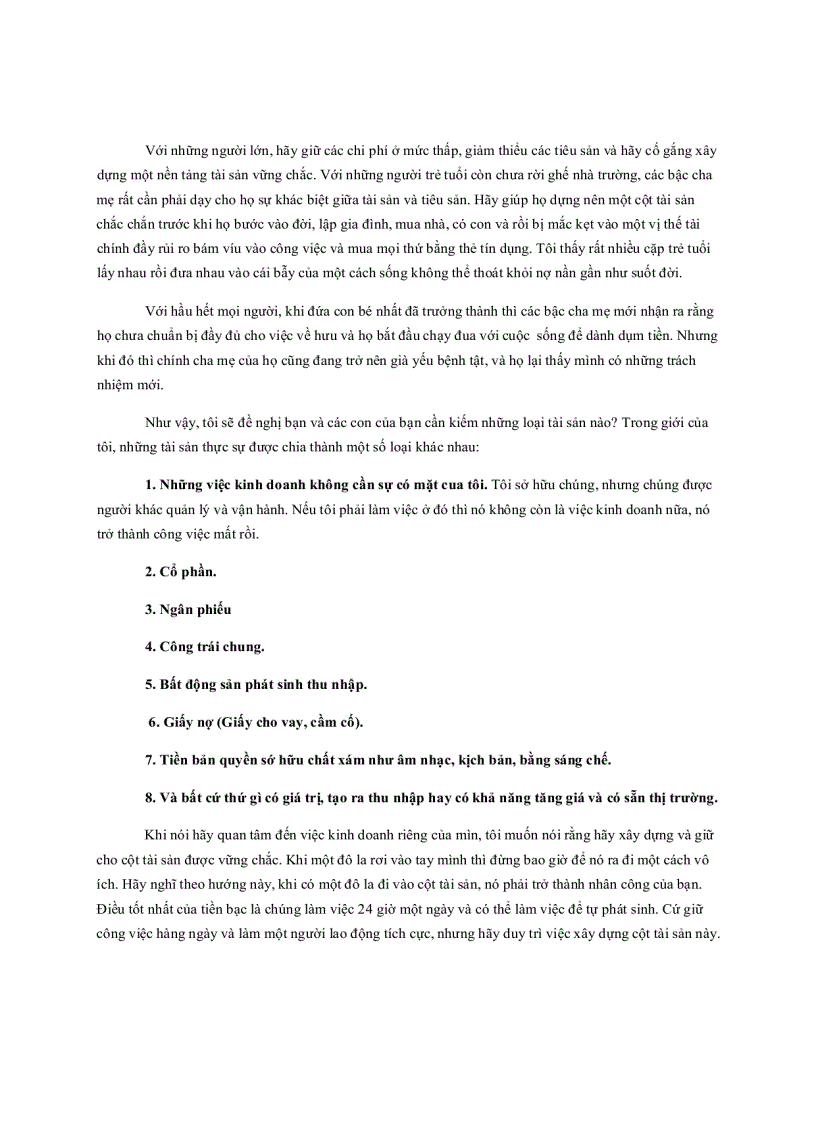 image for page Dạy con làm giàu