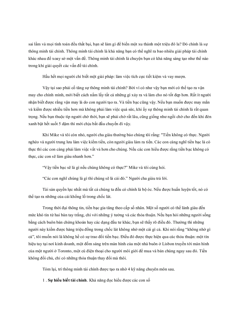 image for page Dạy con làm giàu