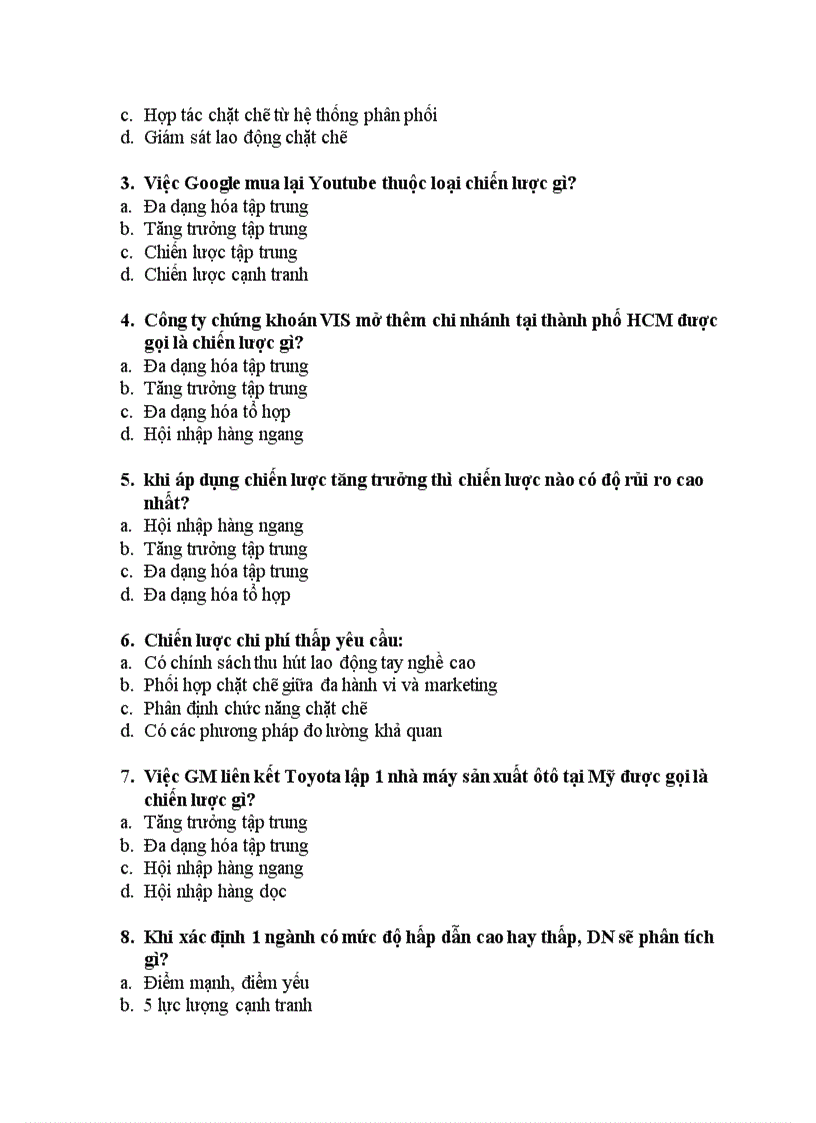 image for page Tài liệu trắc nghiệm quản trị học