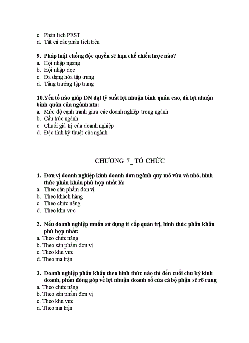 image for page Tài liệu trắc nghiệm quản trị học