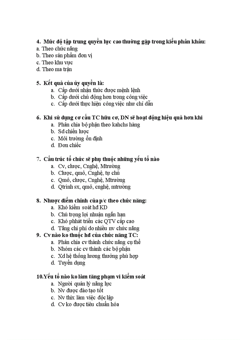 image for page Tài liệu trắc nghiệm quản trị học