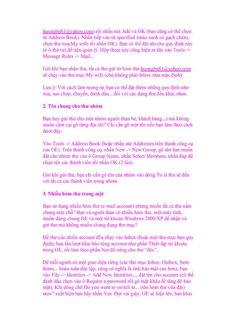 image for page Ứng dụng Gmail Gadget trên Windows