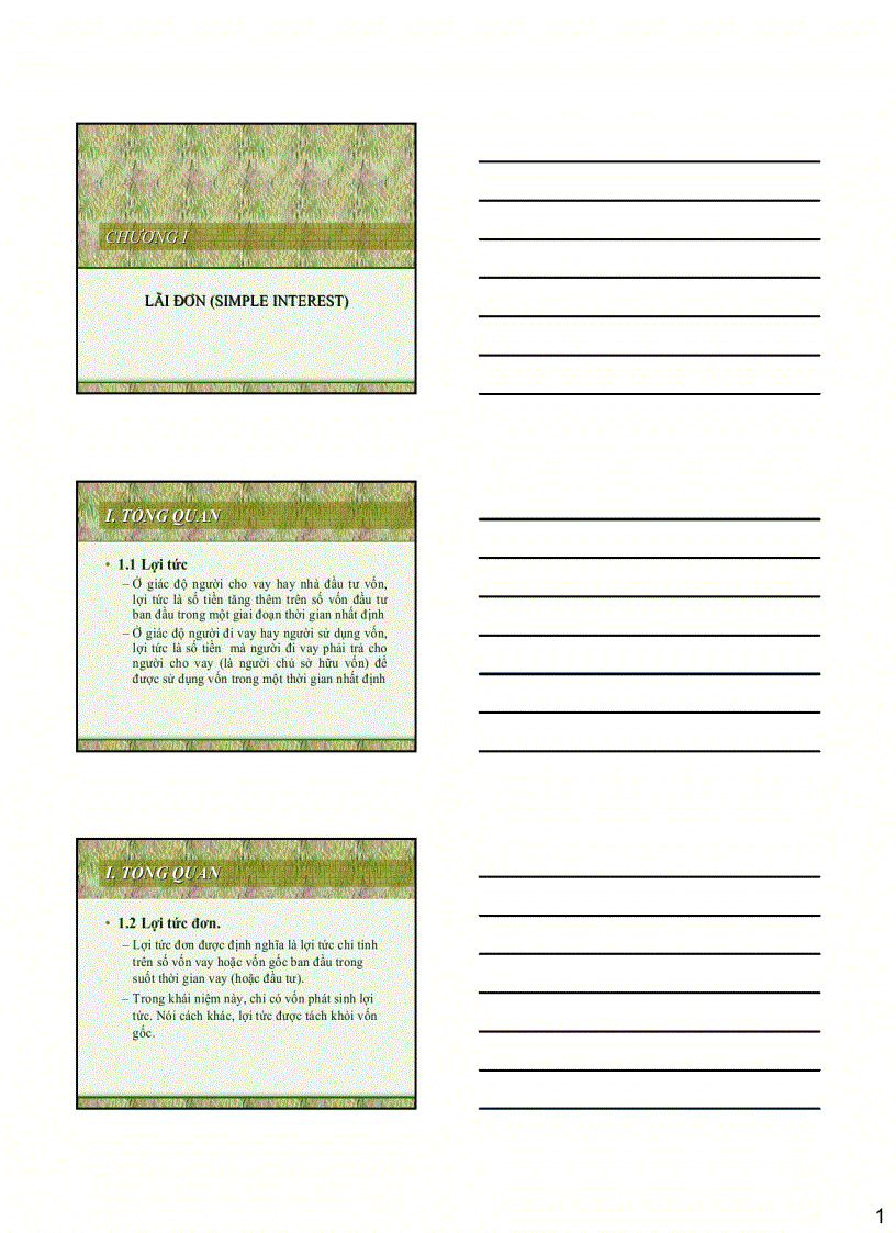 image for page Lãi đơn simple interest