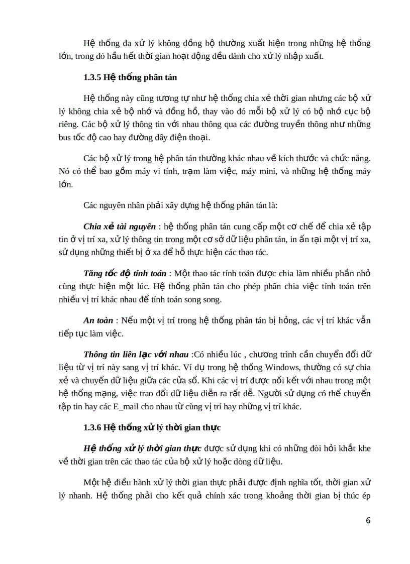 image for page Tổng quan về hệ điều hành