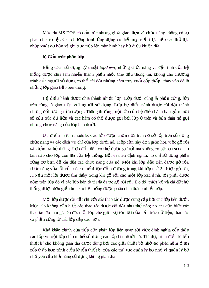 image for page Tổng quan về hệ điều hành