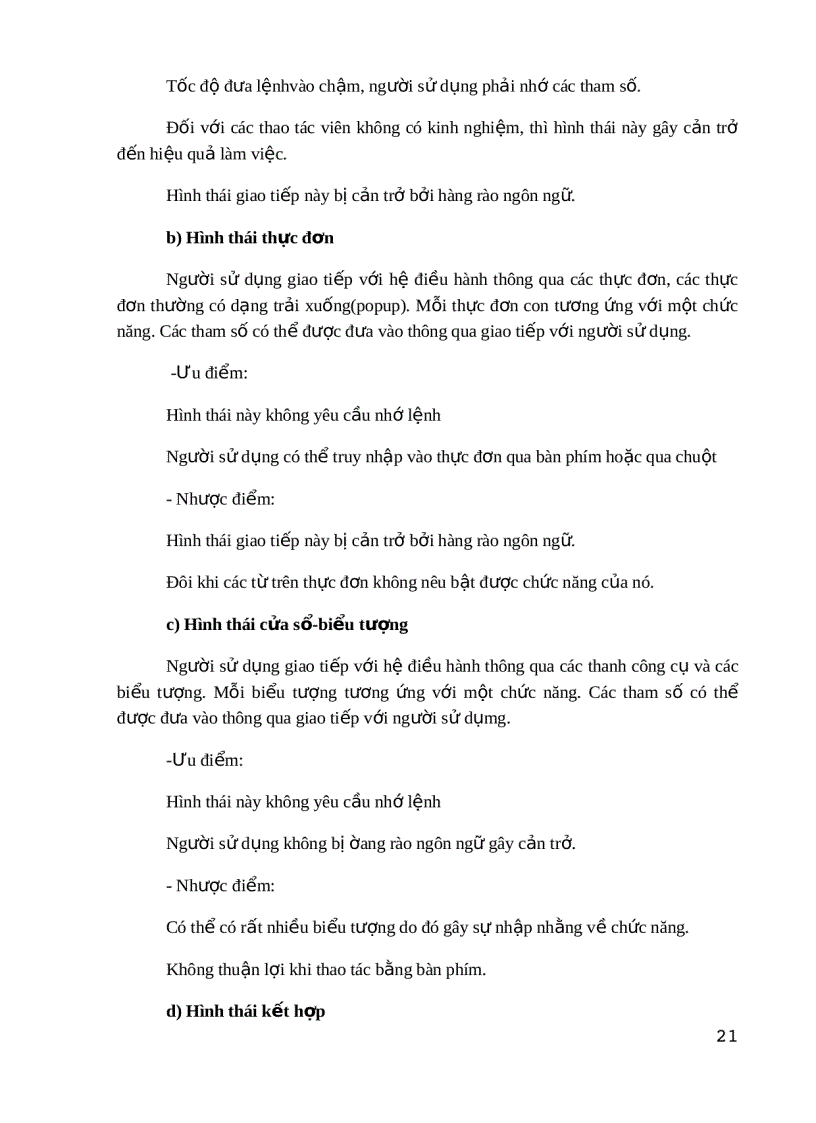 image for page Tổng quan về hệ điều hành