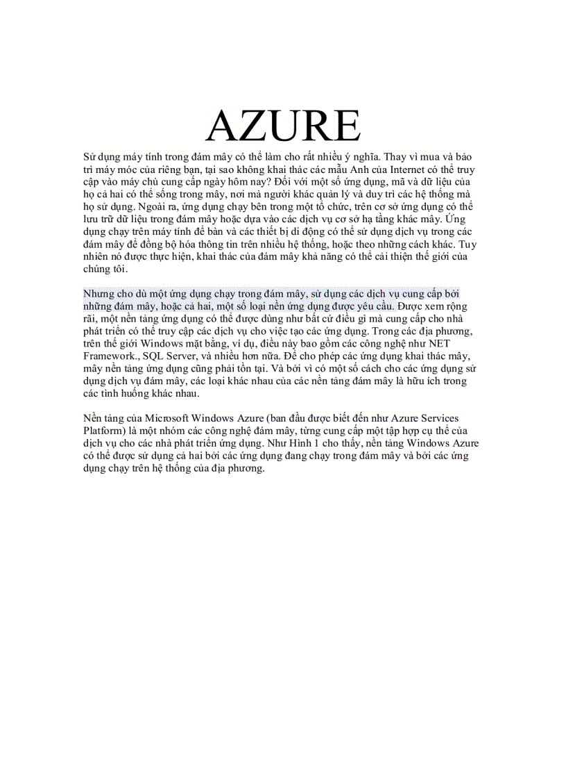 image for page Azure