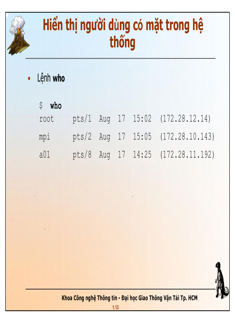image for page Thực hành UNIX Linux phần 1