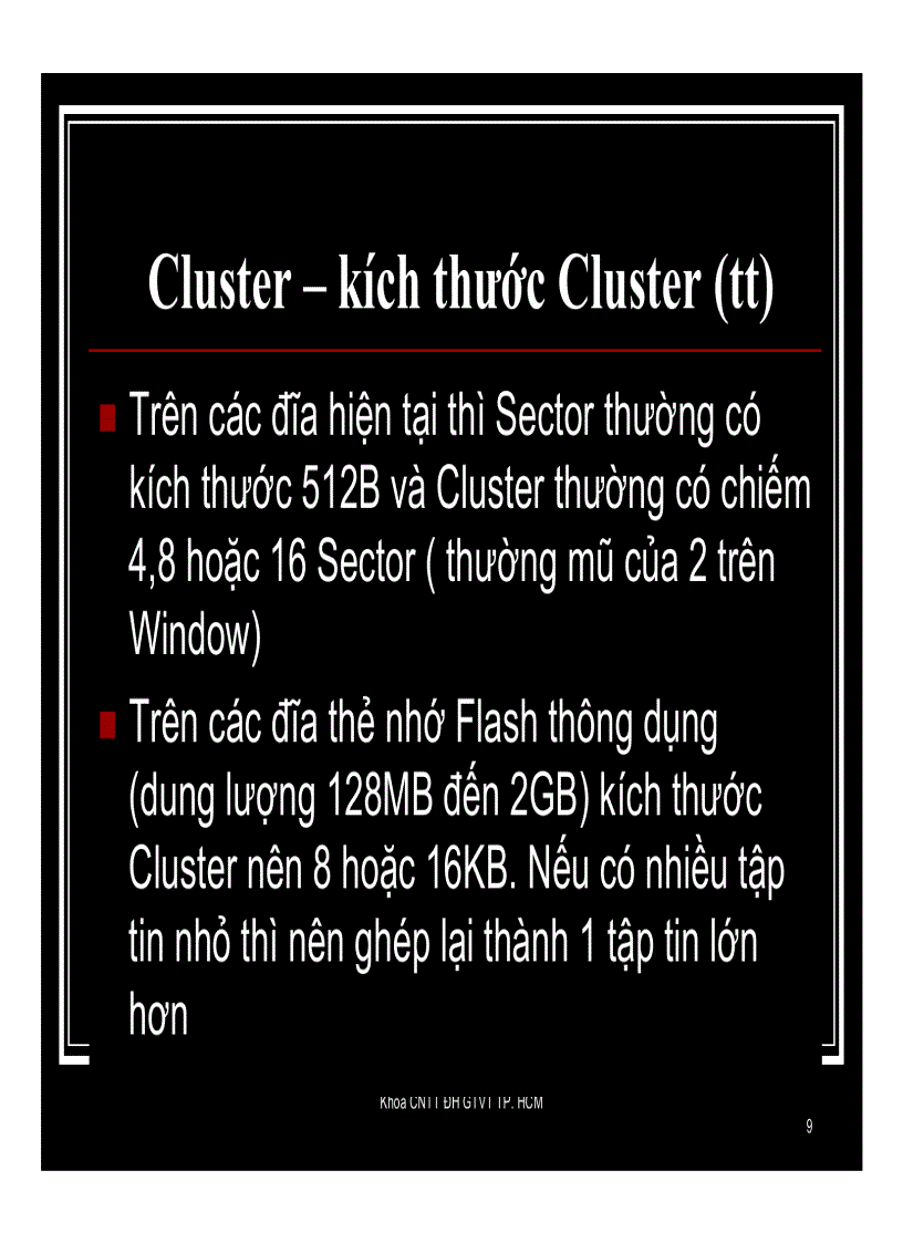 image for page Tổ chức hệ thống tập tin trên volume