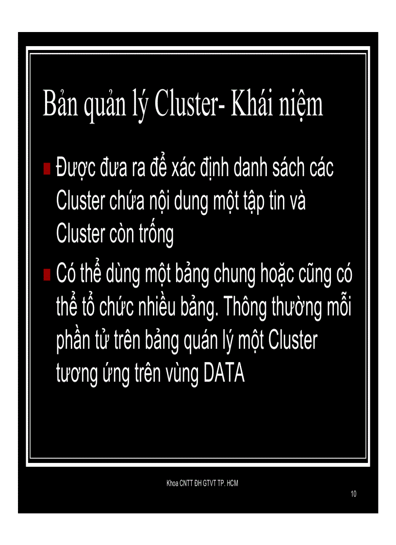 image for page Tổ chức hệ thống tập tin trên volume