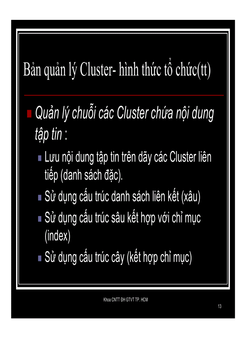 image for page Tổ chức hệ thống tập tin trên volume