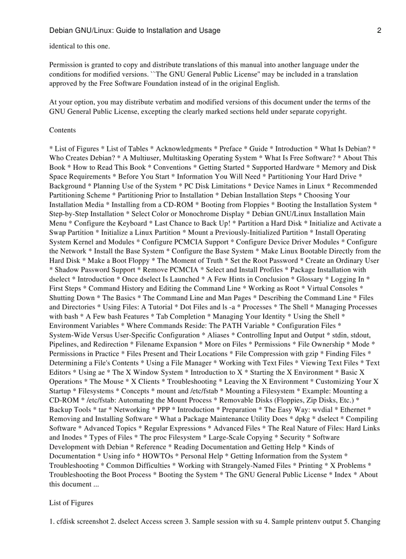 image for page Debian GNU Linux Guide to Installation and Usage