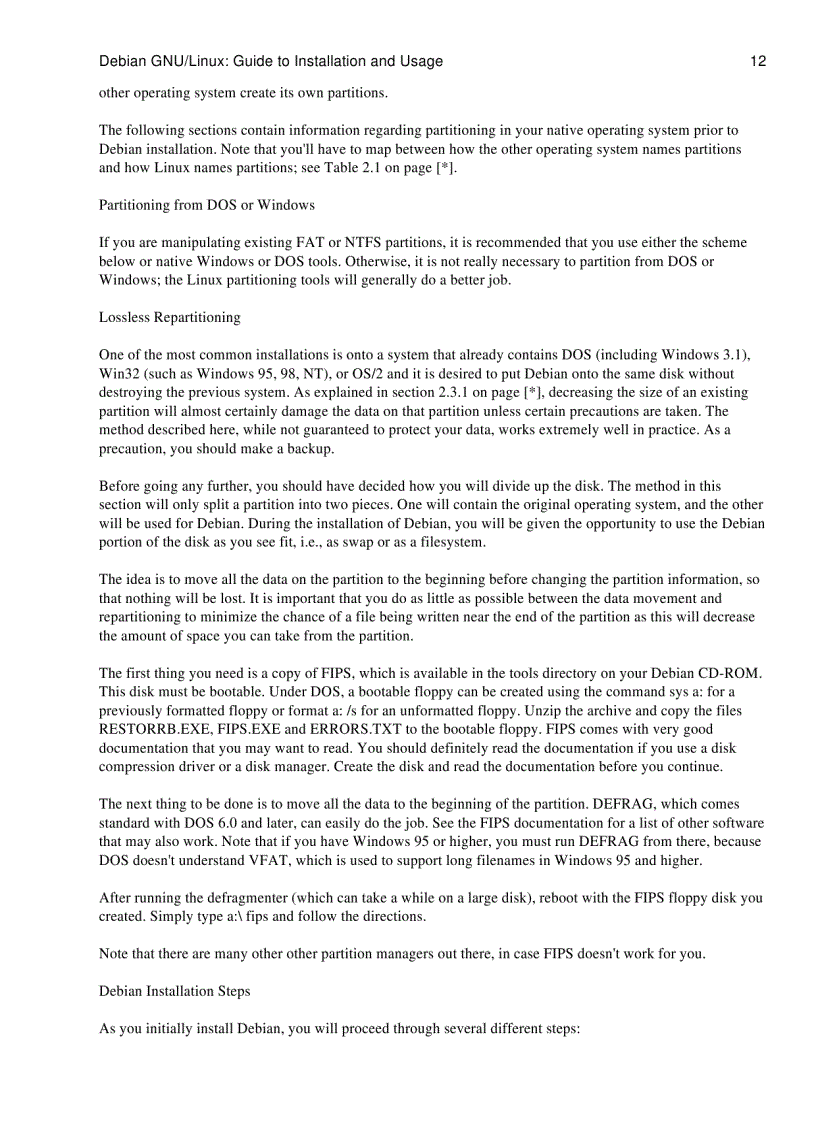 image for page Debian GNU Linux Guide to Installation and Usage