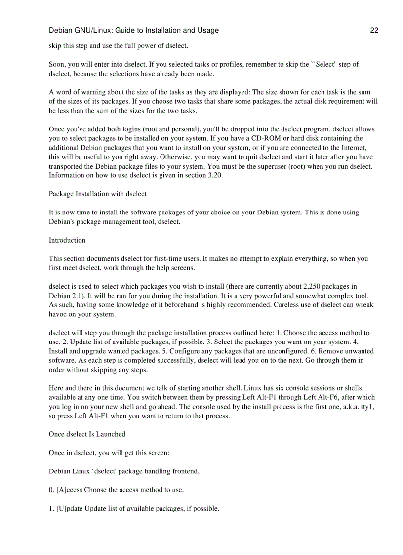 image for page Debian GNU Linux Guide to Installation and Usage