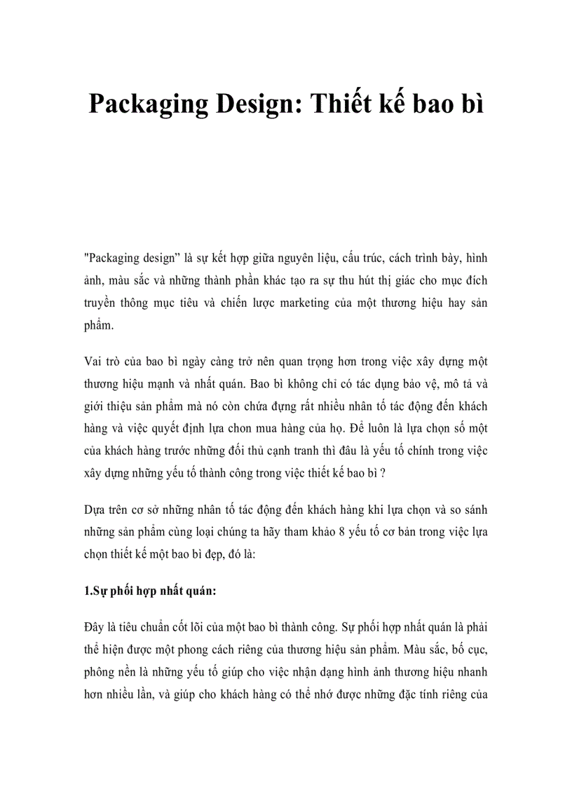 image for page Packaging Design Thiết kế bao bì