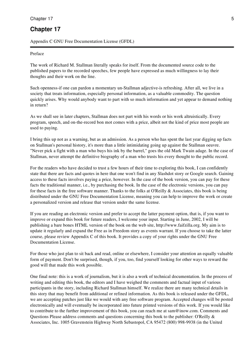 image for page Free as in Freedom