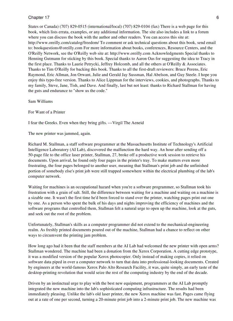 image for page Free as in Freedom