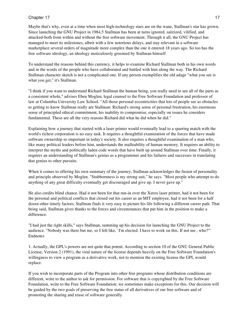 image for page Free as in Freedom