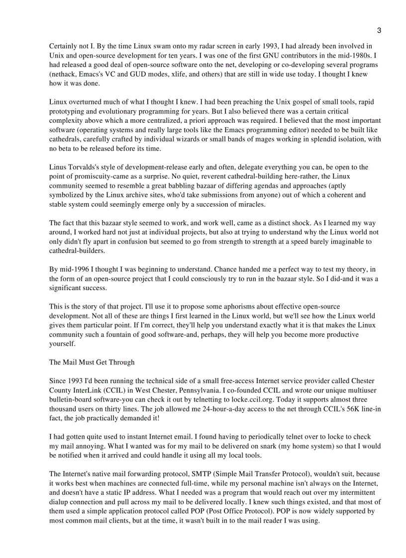 image for page Ebook computers the cathedral and the bazaar