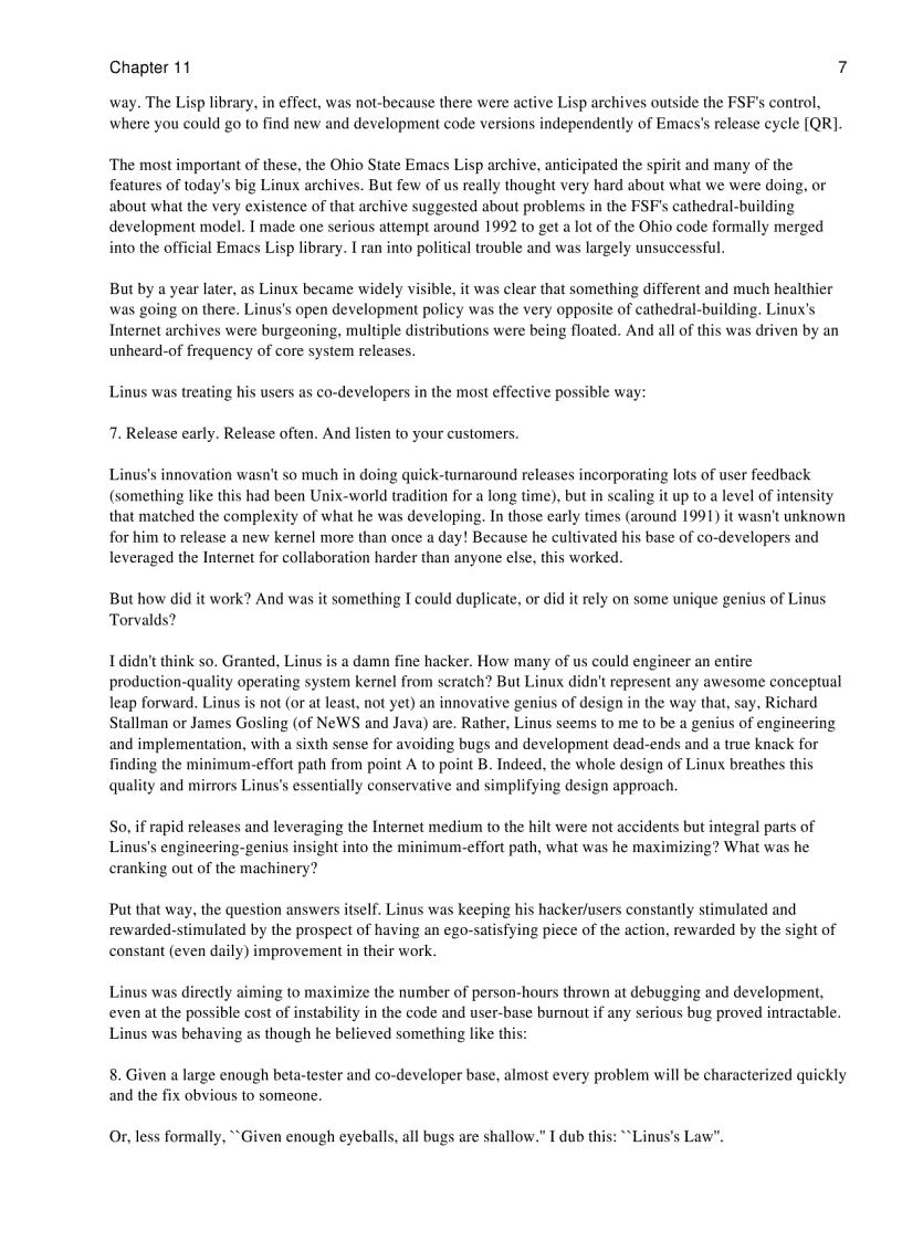 image for page Ebook computers the cathedral and the bazaar