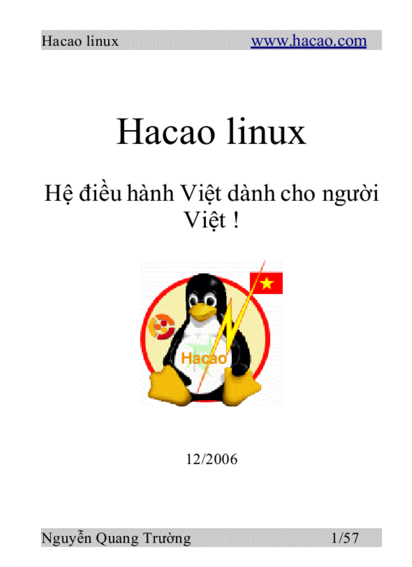 Hacao linux