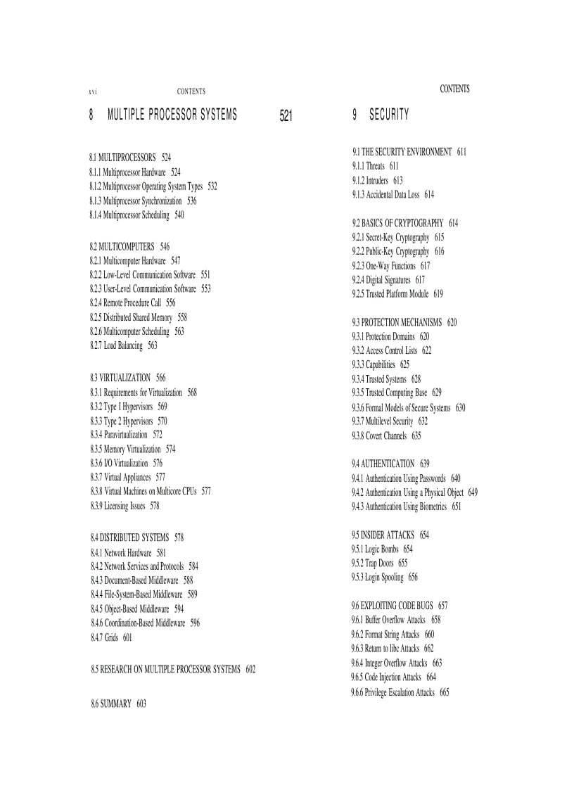 image for page Modern operating systems third edition