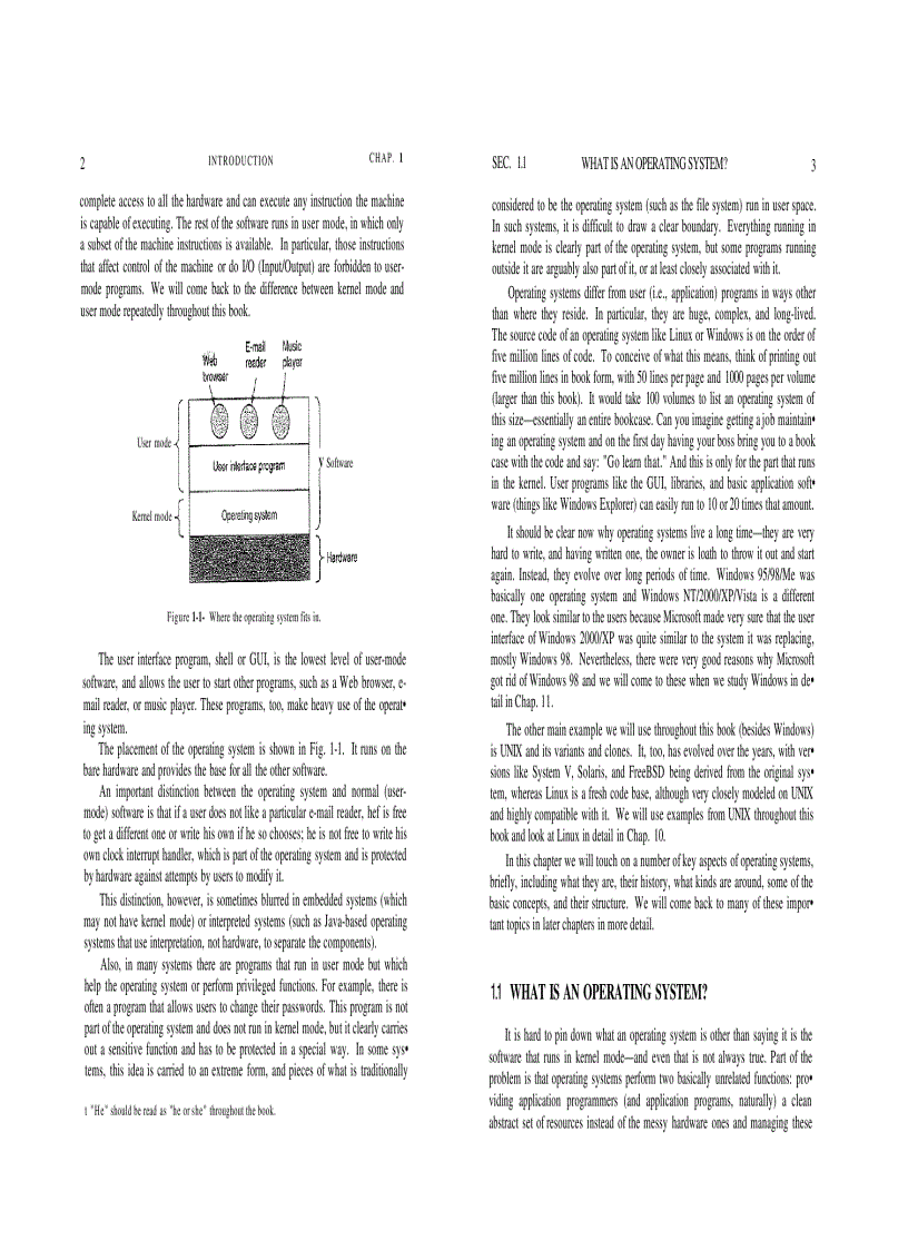 image for page Modern operating systems third edition