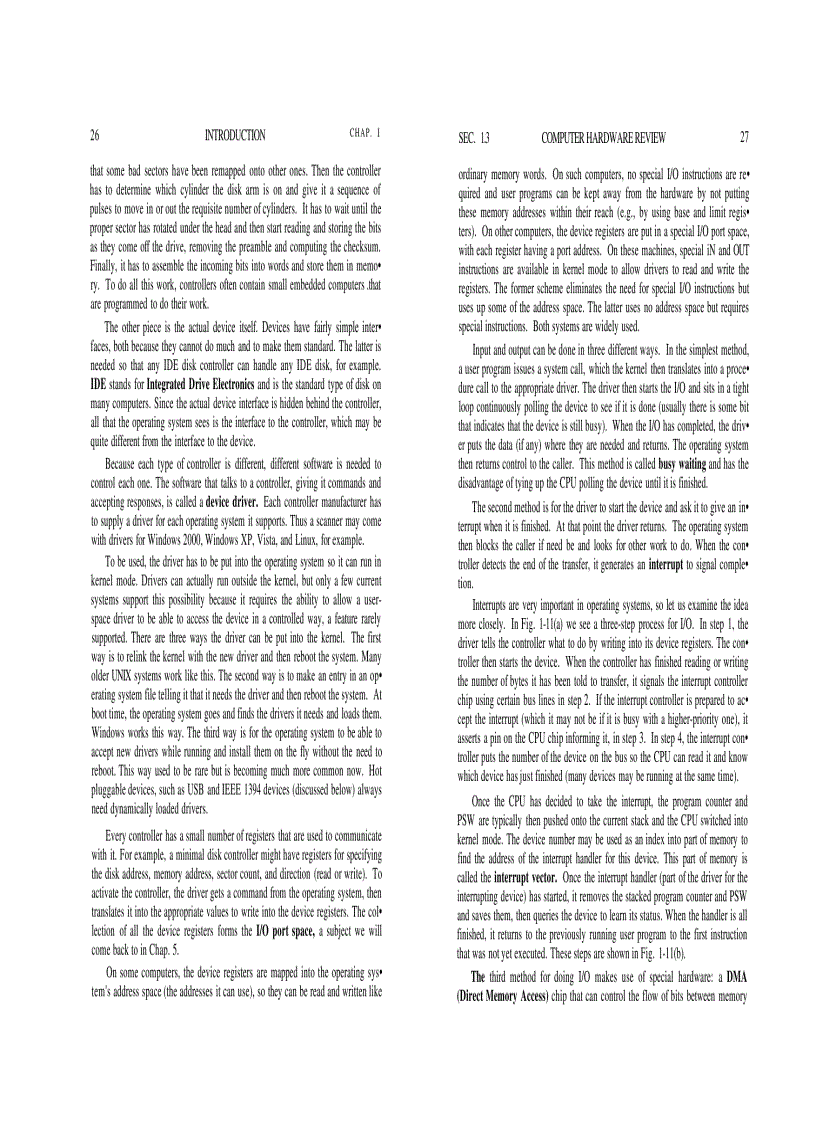 image for page Modern operating systems third edition