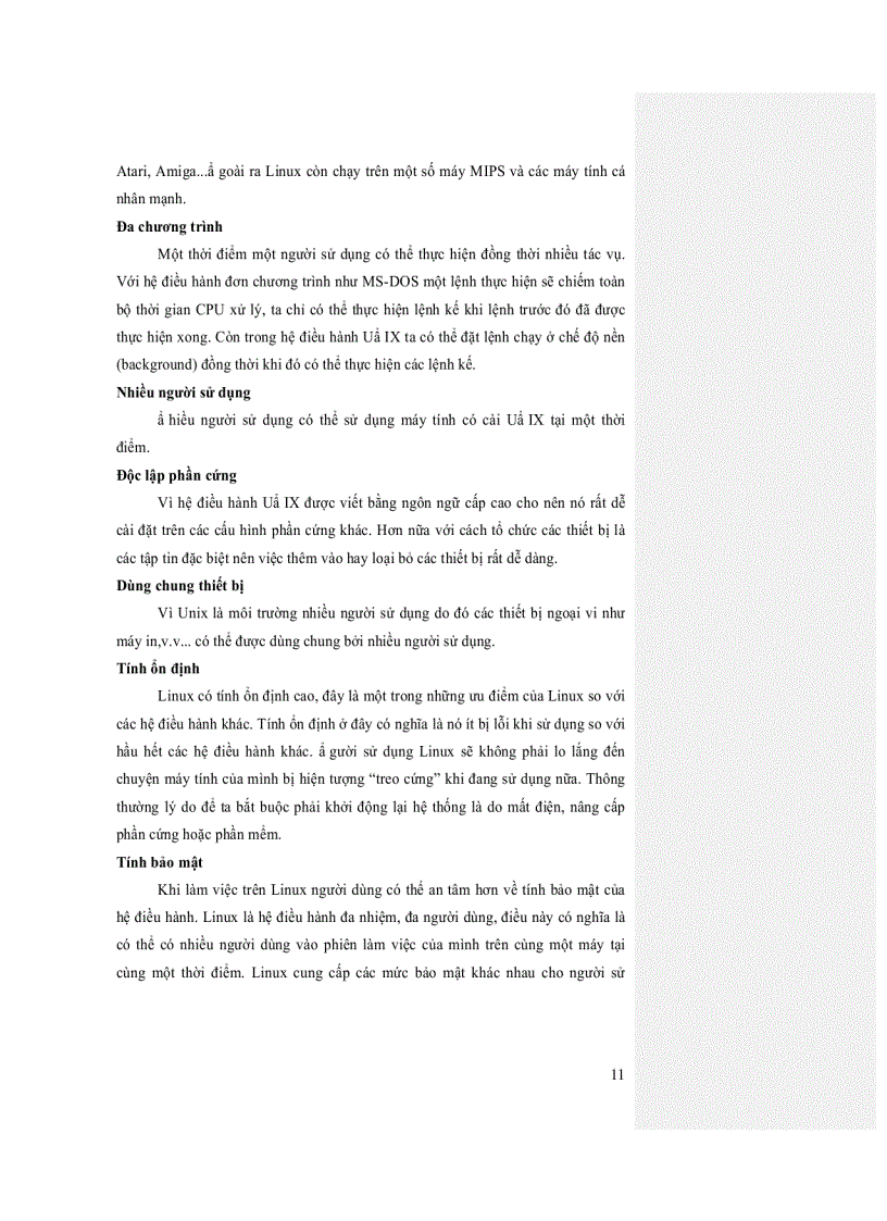 image for page Bài giảng hệ điều hành mạng