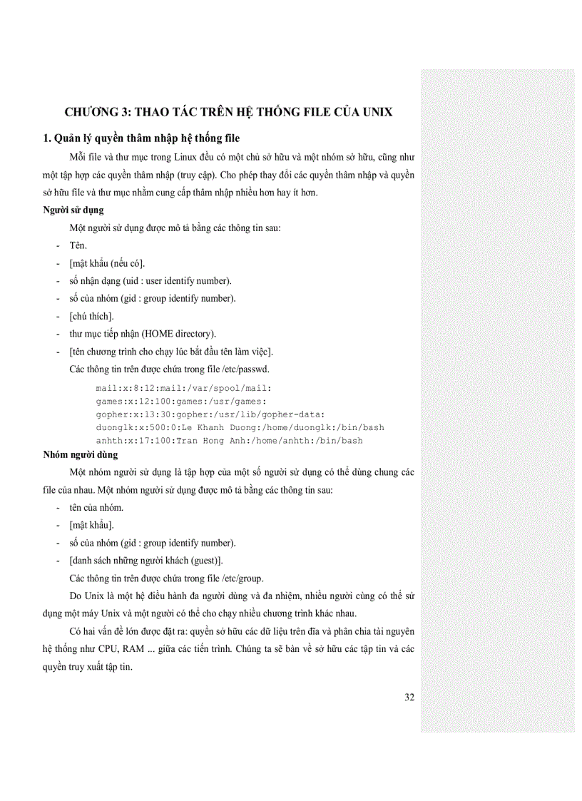 image for page Bài giảng hệ điều hành mạng