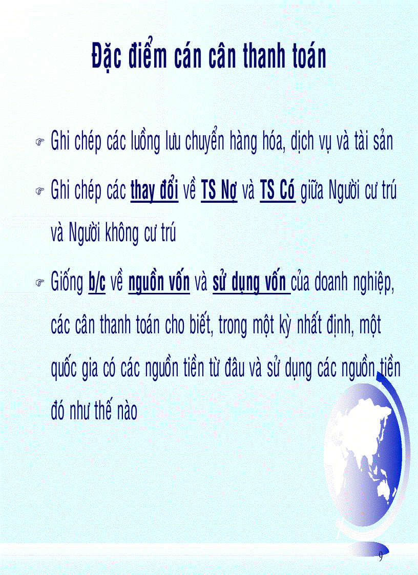 image for page Cán cân thanh toán quốc tế2