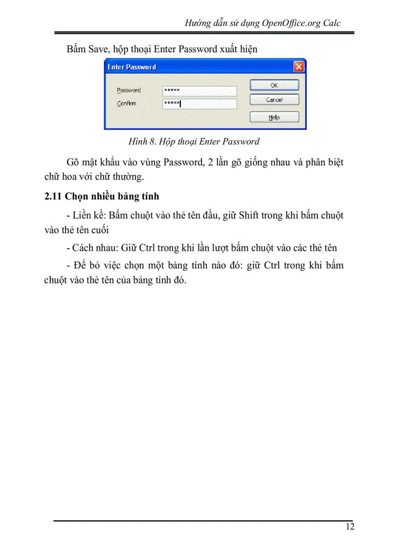 image for page Hướng dẫn sử dụng phần mềm bảng tính điện tử